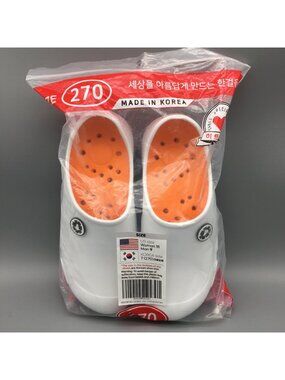 Yungprime Chef Shoes Non Slip Clogs Men 9 Women 11 Korea 270 New